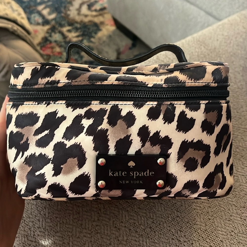 Kate spade makeup train case